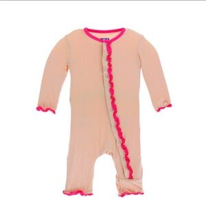 KicKee Pants pink coverall
